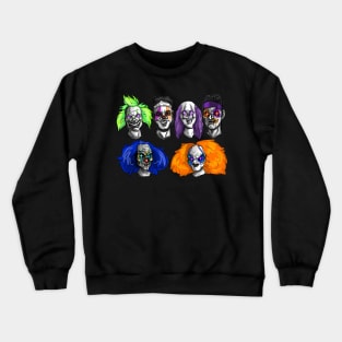 Clown Collage Crewneck Sweatshirt